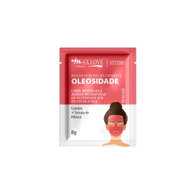 MASCARILLA FACIAL PEEL OFF CONTROL DE OLEOSIDAD MAX LOVE