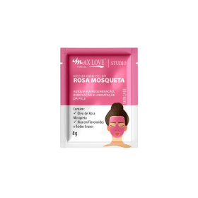 MASCARILLA FACIAL PEEL OFF ROSA MOSQUETA MAX LOVE