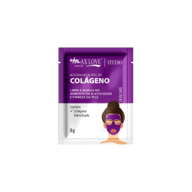 MASCARILLA FACIAL PEEL OFF COLÁGENO MAX LOVE