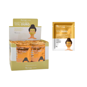 CAJA CON 60 UND MASCARILLA FACIAL DE LIMPIEZA TOTAL ORO MAX LOVE