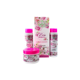 KIT CAPILAR ROSA MOSQUETA SOUL COSMÉTICOS