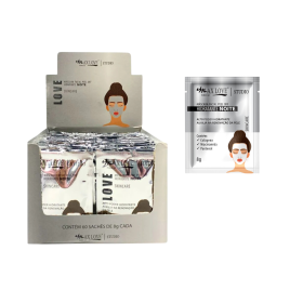 CAJA CON 60 UND MASCARILLA FACIAL PEEL OFF HIDRATANTE NOCHE MAX LOVE